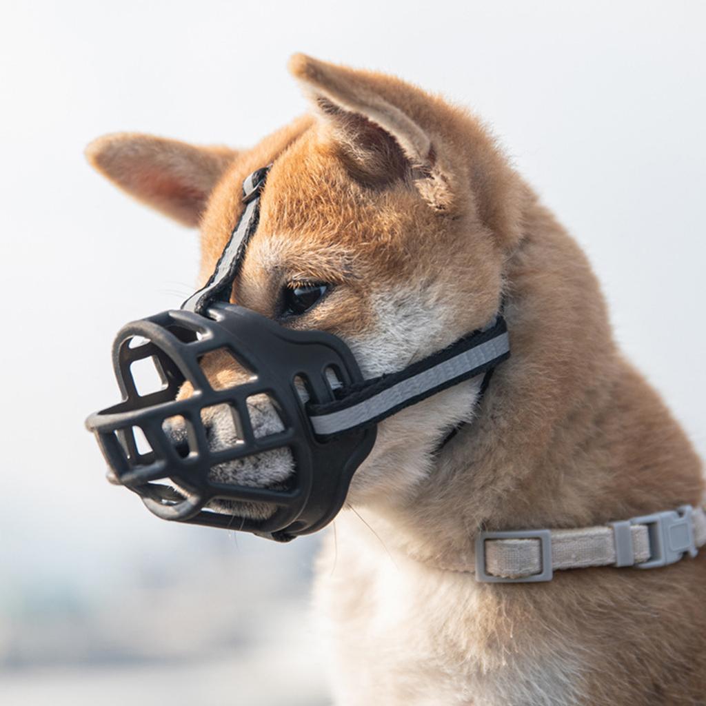 Pet Muzzle for Medium and Large Dogs, Breathable Dog Mask To Prevent Biting, Licking, Eating Indiscriminately, and Barking