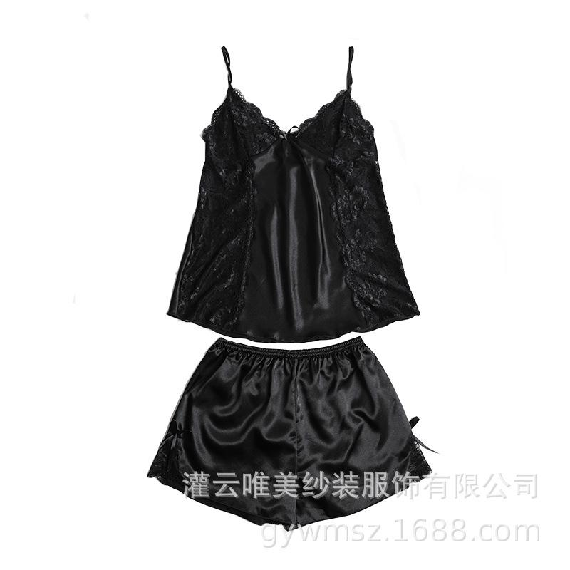 New sexy lingerie seduction glamorous sexy two-piece set glamour lace flirting fashion night glamour