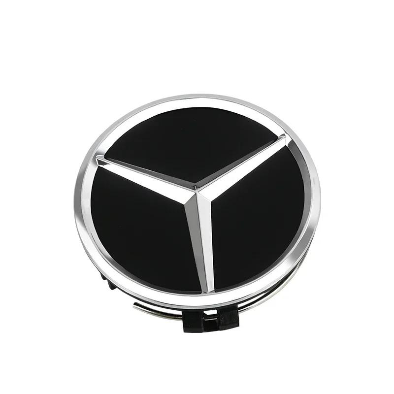 Naklejka Samochodowa 2025 Gorąca Do Benz 4 szt. 75 MM Kołpaki Piasty Koła Samochodowego Wieniec AMG dla Mercedes Benz GLE GLK SLK CLA CLK W203 W204 W20
