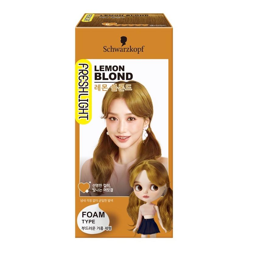 

Цвет пены Freshlight (Краситель) Lemon blonde