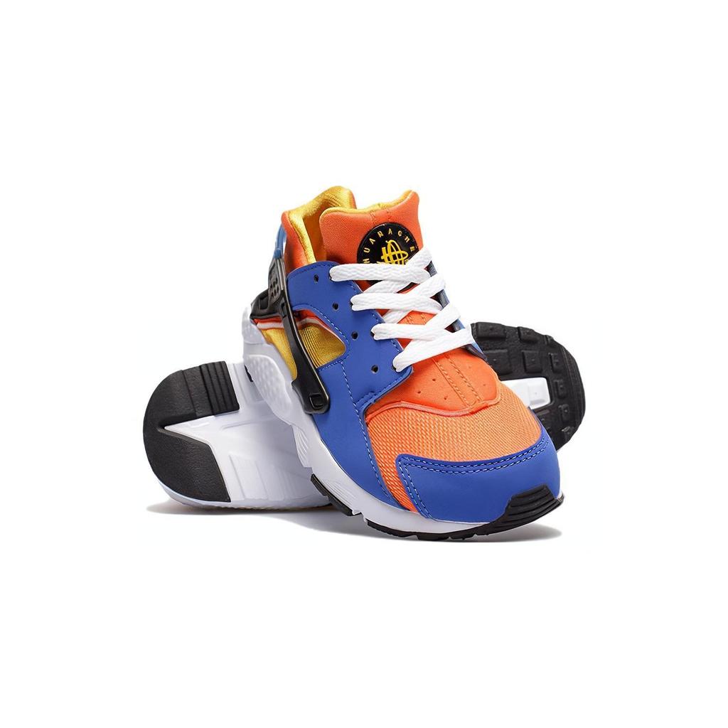 Nike Run Wallace Comfortable Durable Low Top Kids Running Shoes Kids Running Shoes Blue Orange 704949-421