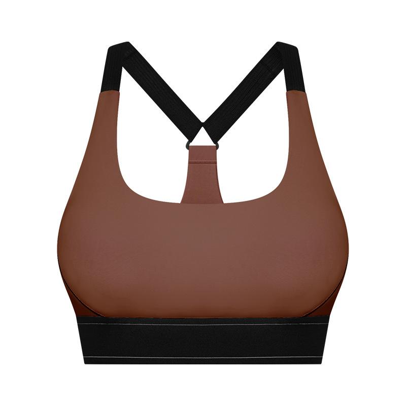 Women Color Block Beauty Back High Support Sports Bra with Adjustable Straps for Running, Fitness & Yoga, Spring Summer