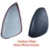 Carbon Rearview Car Accessories Plated      For Citroen CX3-XR CX3 XR Door Mirror Cover Trim Paste Style