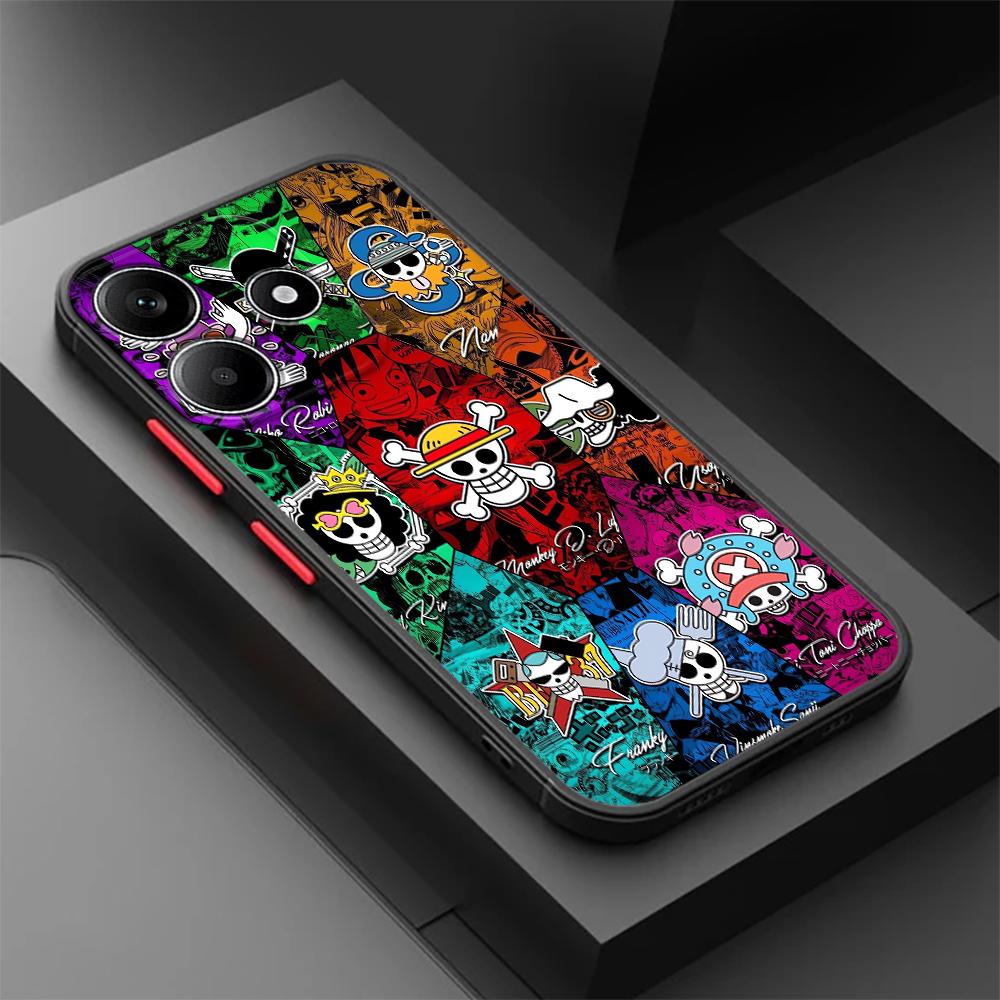 Anime O-One Pieces Phone Case for Xiaomi Redmi Note 14 13 Pro Plus 12 11 9S 10 14C 13C A4 Funda Back Phone Cover