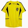 Camiseta de Fútbol Retro de Brasil del Mundial 2002: Carlos #6, Ronaldo #9, #11, y Ropa Ball.