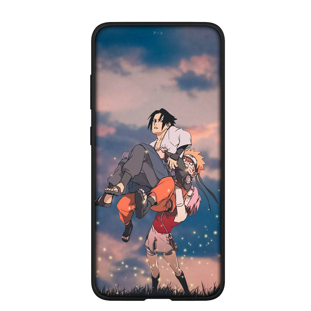 Phone Case for Samsung Galaxy S25 S24 S23 iPhone 16 15 Xiaomi Redmi Note 14 13 12 16E 11 Pro Max XR OPPO Moto Huawei Comics Uchiha Sasuke Naruto Cover