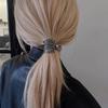 1 Stück Hoher Pferdeschwanz-Clip für Frauen Mode Metall Haarspange Mädchen Klemmen Mädchen Feste Haarnadel Krallenclip Haarschmuck Kopfschmuck