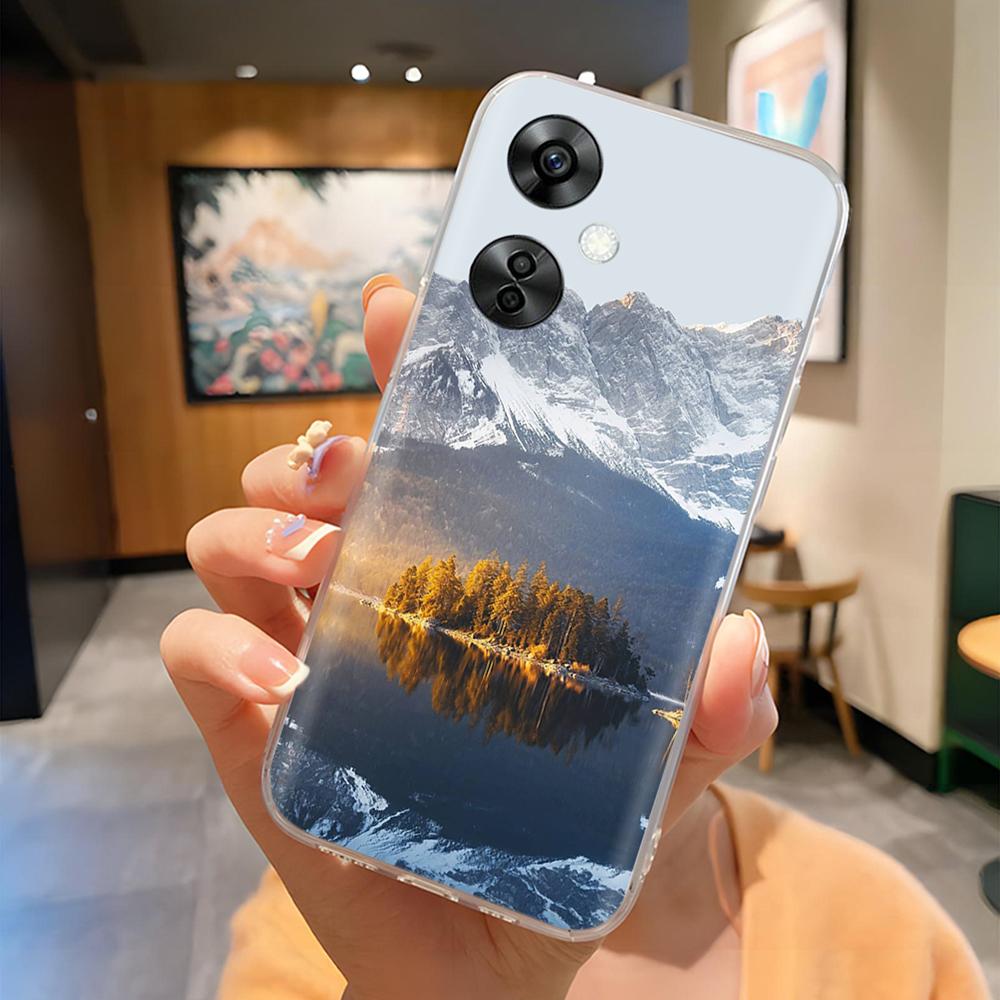 For Oneplus Nord CE 3 Lite Case Cute Cartoon Painted Soft Silicone Phone Case For Oneplus Nord CE3 CE 3 Lite N30 Back Cover Etui