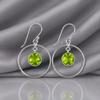 Peridot Gemstone 925 Sterling Silver Handmade Jewelry Drop/Dangle Earrings For Women EE-5-8