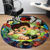 1pc Ben Tennyson Aliens Ben 10 Office Round Area Rug, Under Office Chairs Bedroom Living Room Home Decor  a1022293