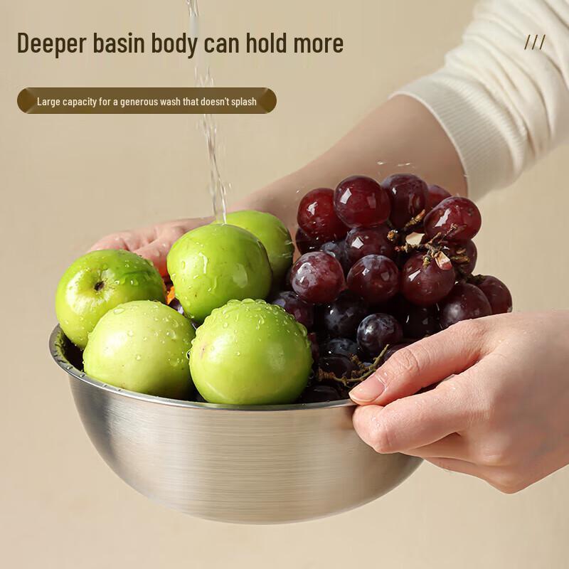 Baijie Stainless Steel Kitchen Mixing & Washing Bowl