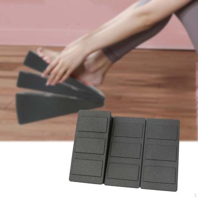 3ks Squat Wedge Block Pěna na jógu Protiskluzový natahovač nohou Lýtka Slant Board for Tight