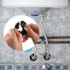 4pcs Plastic Radiator Pipe Covers 15mm Plastic White/black/Chrome Electroplate Radiator Pipe Collars Protesters for Water Pipes