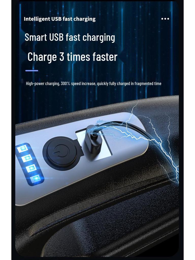 Aspirateur sans fil rechargeable à main: Aspiration puissante, compacte et double usage pour la voiture et la maison