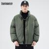 Mark Fairwhale Men's Plus Velvet Thickened Stand Collar Cotton Jacket