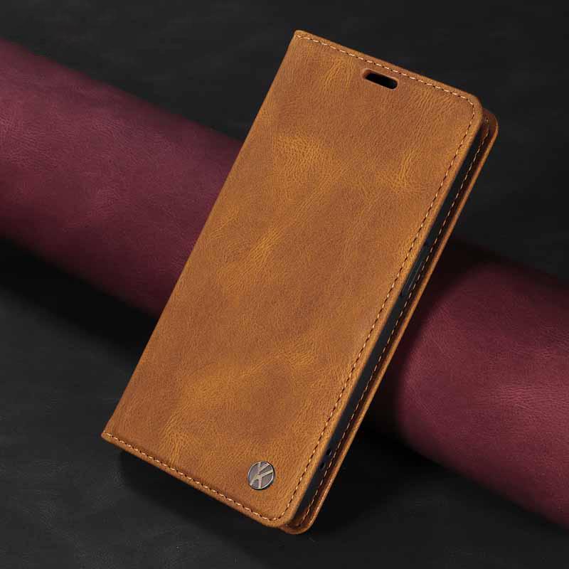 Leather Case For Samsung Note 20 Ultra 8 9 10 Lite S10 Plus S9 S8 S7 Edge S10E Flip Wallet Cover for Galaxy M15 M35 M55 Fundas