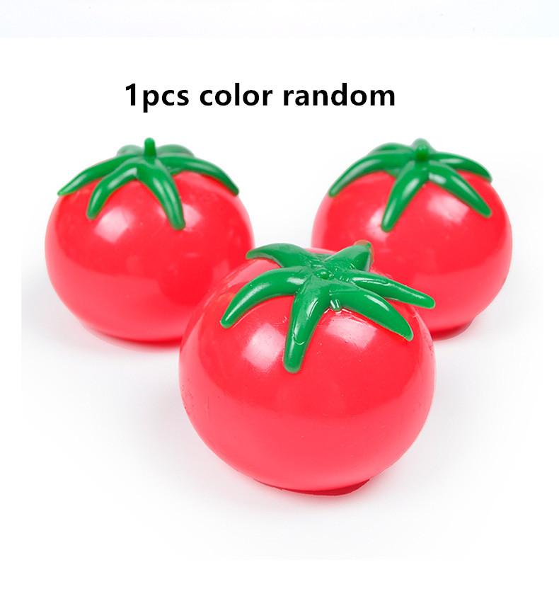 

Tomato Squishy Stress Sphere Plush Fidgeting Tactile Toy For Slow Rebound Squeeze Toy For Adults Kids Christmas Gift