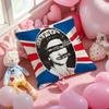 Rock Band S-Sex P-Pistols Cushion Cover Pattern Printed Pillowcase For Living Room Sofa Cushion Cover & Bedroom Decor
