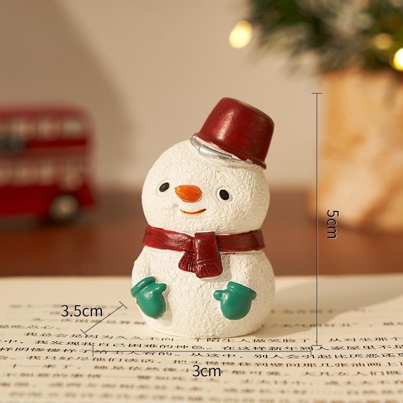 Christmas Gift Box Gifts, Santa Claus Desktop Ornaments, Decorations, Souvenirs Toys Small for Children, Creative Ideas
