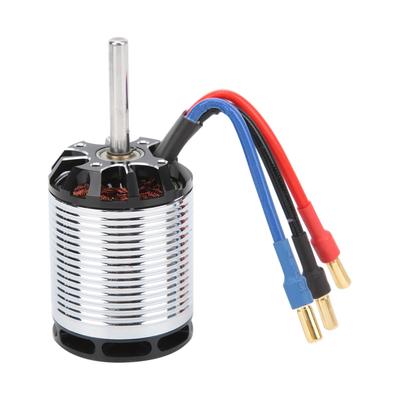 Jiawu H550 Brushless Motor, RC Helicopter Accessories Aluminum Alloy H550 3538 1220KV Brushless Motor with Copper Tube for 550 RC Helicopter