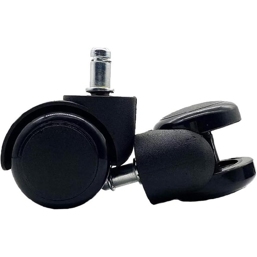 Universelles Rad Bürostuhlrad Rollen Ersatz Leise Schwenkbar Möbelrolle Schwerlast Bodensicherheit