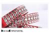 Unisex Fashion Rivet Belt with Rhinestone Alloy Pin Buckle