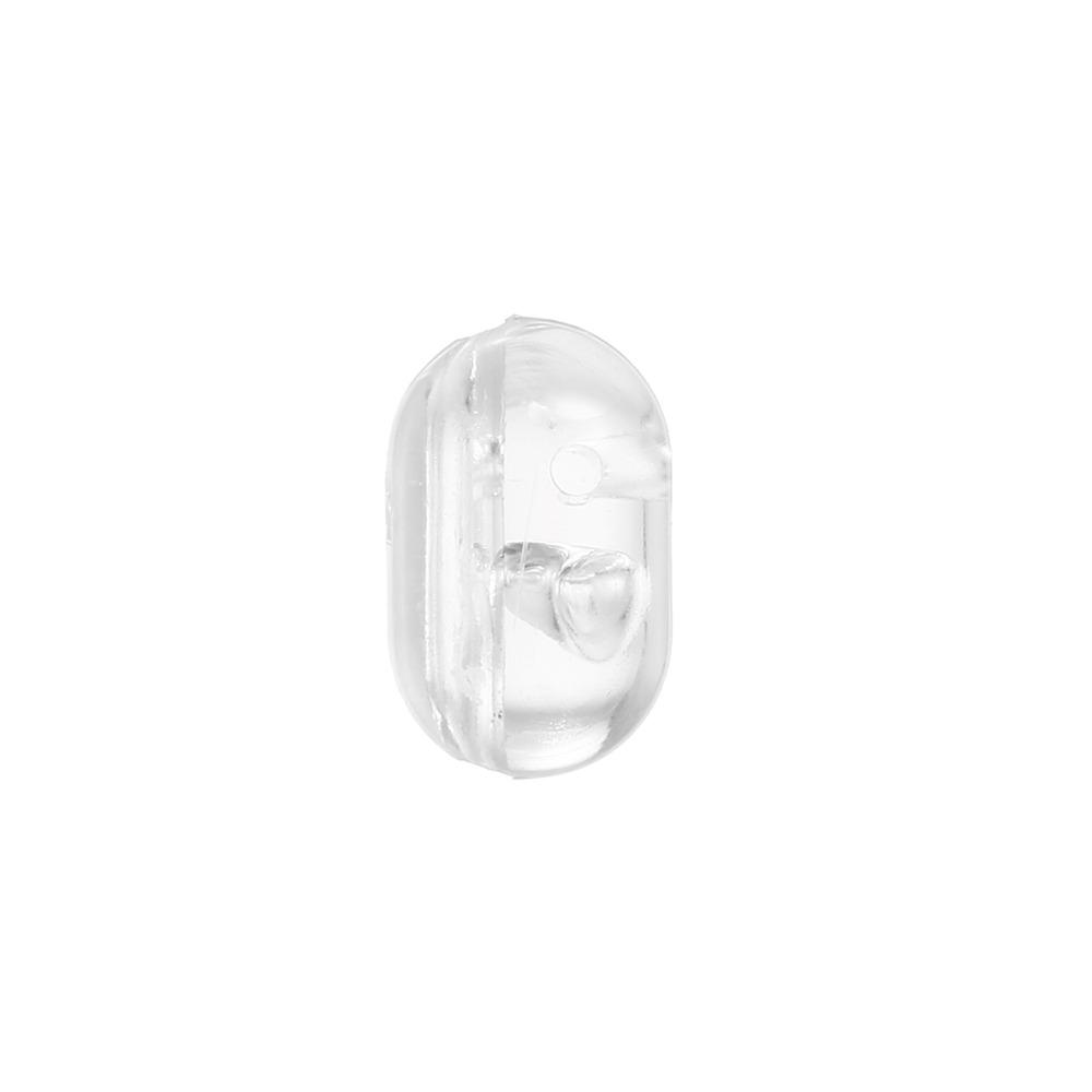 200PCS Oval Shape Fishing Bait Stopper Beads Transparent Bait Stopper Beads  Sea Fishing