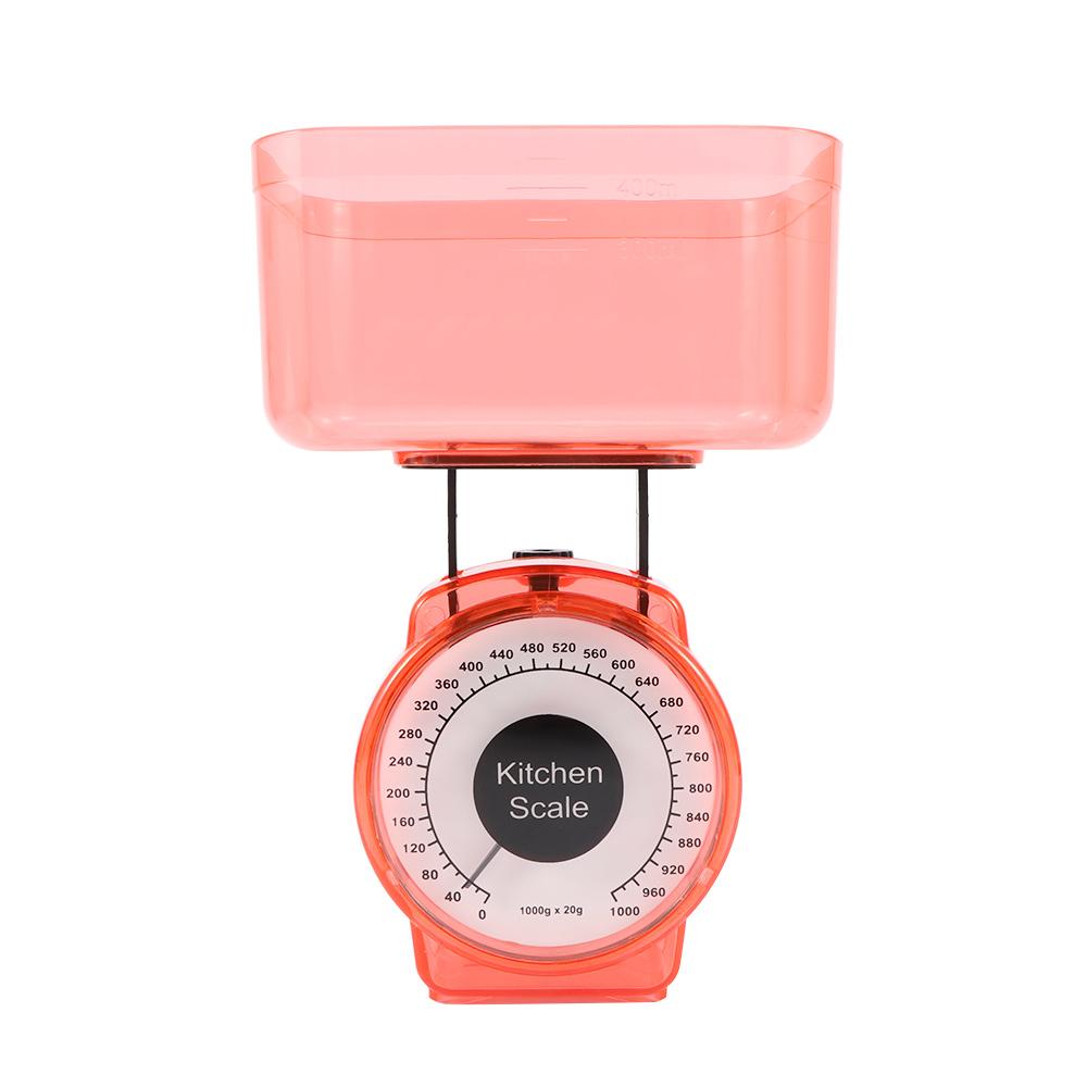 Precision 1kg Mechanical Food Diet Bowl Cooking Food Weighing Kitchen Scale Food Baking Measuring Tools