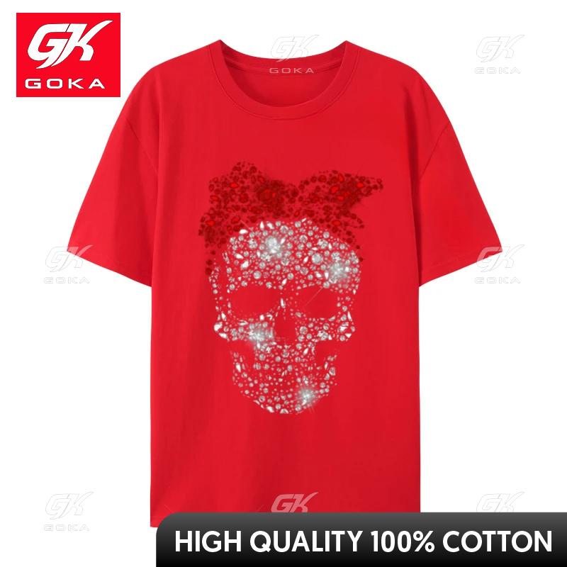 

Skull TShirts Funny Winter New Unisex T Shirts ONeck Unisexs Short Sleeve Tees 100 Cotton Harajuku Winter Tops S