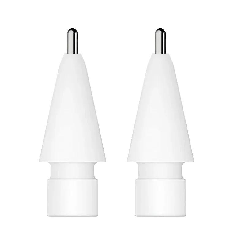 Replacement Pencil Tips For Apple Pencil 1 2 Generation 0.6mm Slim Nib Upgraded Mute Replace Anti-wear Transparent Pencil Tip