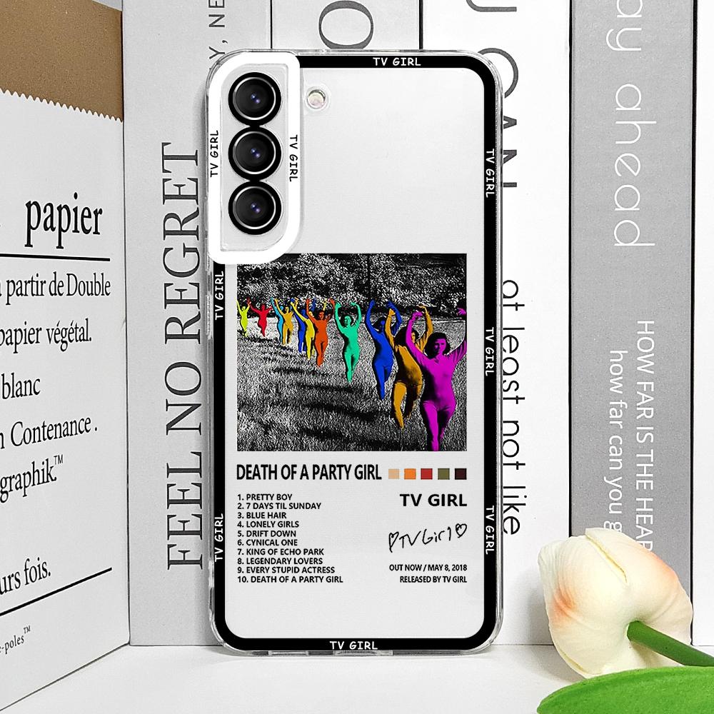 Fashion Singer TV Girl Music Albums Phone Case for Samsung Galaxy A14 4G A16 A55 A54 A36 A53 A13 5G A15 A25 A52 Clear Soft Cover