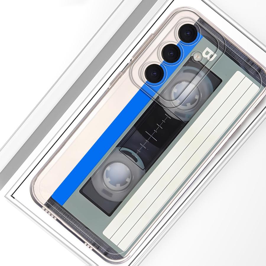 Fashion Retro Cassette Tape Phone Cover Case for Samsung Galaxy A25 A51 A36 A13 A33 A52 A56 A50 A34 A35 A52 A31 A26 A24 A54 A15