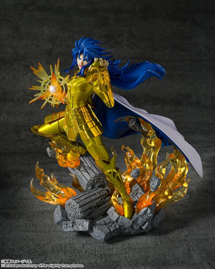TAMASHII NATIONS Figuarts Zero Touche Saint Seiya Gemini Saga Approximately 210mm ABS PVC Finished Figure Métallique & Pre-painted