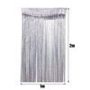 1x2m Window Door Divider Drape  for Home Living Room Cafe Interior Decorations Valance