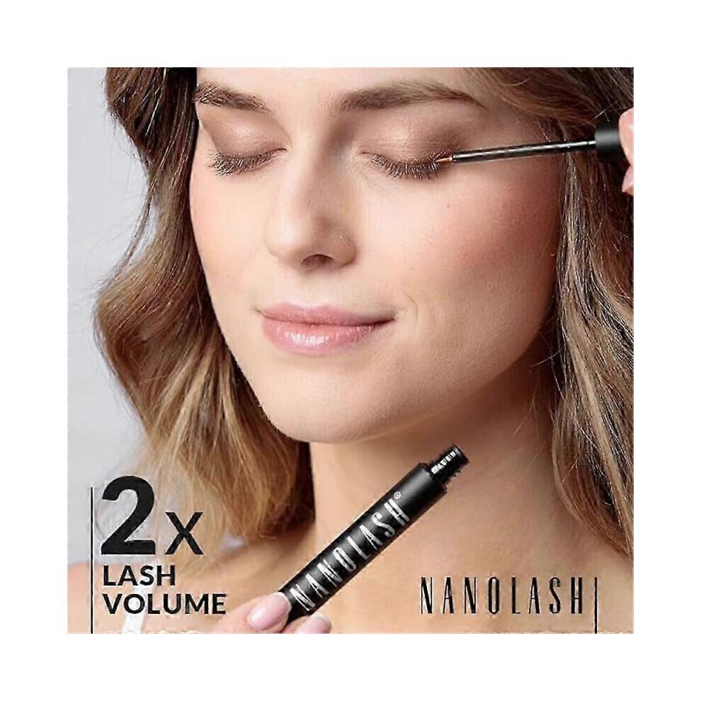 2 Stück Nanolash Wimpernconditioner Wimpernserum Augenbrauenpflegeserum 3ml 25-26 weniger