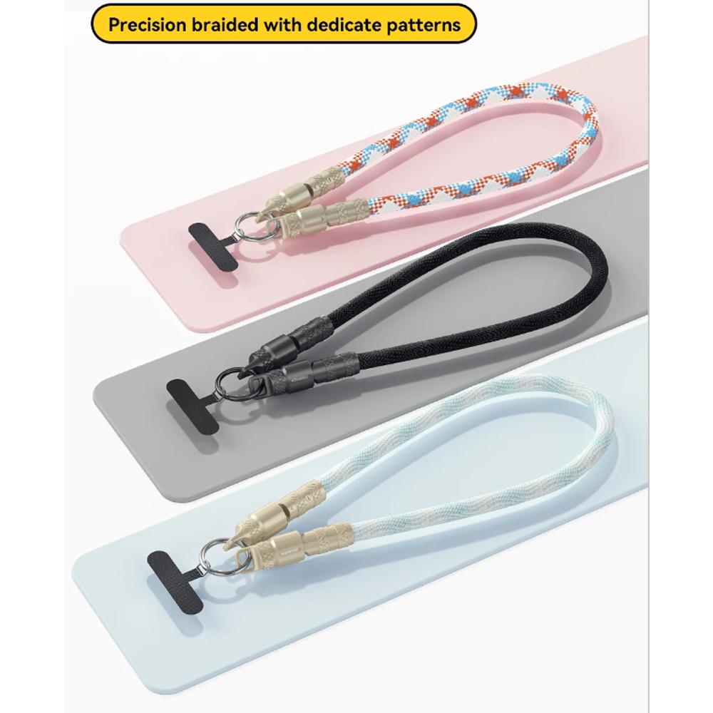 Essager 2 In 1 Type-C C To Type-C Fast Charging Cable Data Cord with Neck Straps Lanyard 60W PD Cable For iPhone Samsung Huawei