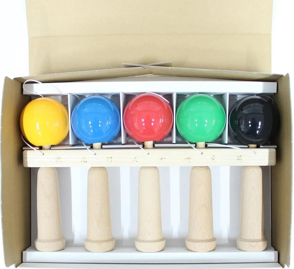 Japan Kendama Association Recommended Unique Kendama Tome Ken 5-Ren
