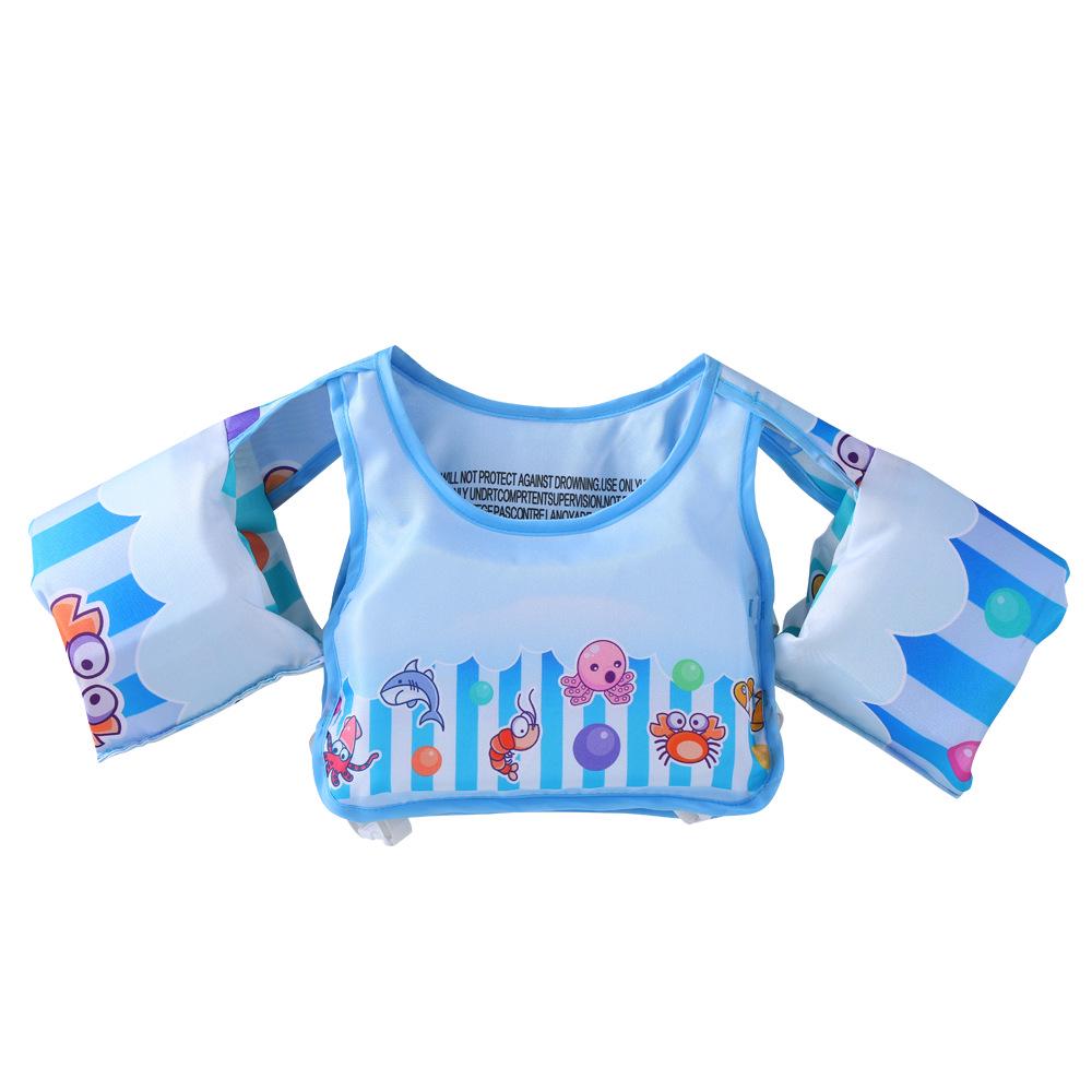 Xiaolü Children's Inflatable-Free Life Vest with Floating Sleeves & Armbands - For Boys & Girls