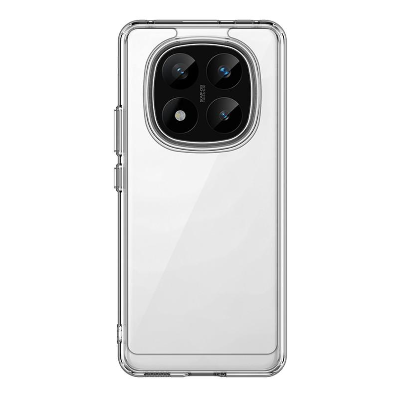 

Для Xiaomi Redmi Note 14 Pro Plus Чехол Redmi Note 14 Pro Plus Чехол TPU Бортик Акриловая Задняя Панель Чехлы для Телефона Redmi Note 14 5G Note 14 Pro 4G чистый