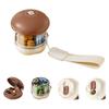 Plastic 4 Grids Pill Box Sealed Travel Pill Container Multi-functional Pill Dispenser  Fish Oil
