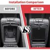 Upgrade Privacy Center Armrest Hidden Storage Box Tray for Jeep Wrangler JK11-17
