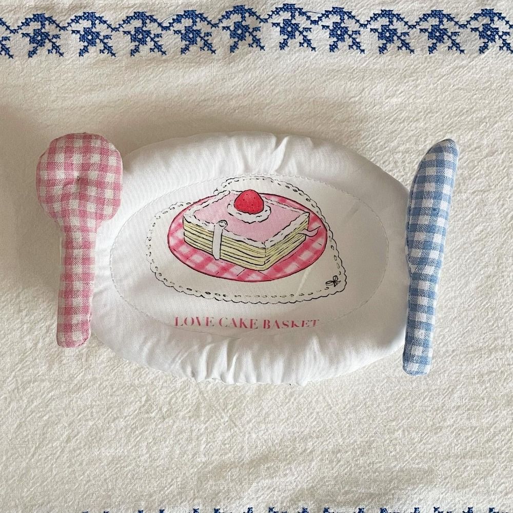 Cake Pattern Coaster Cartoon Placemats New Table Mat  Home Decoration