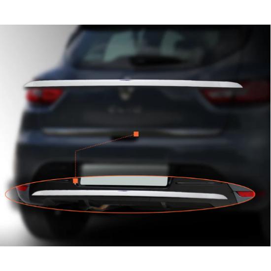 Renault Clio 4 Krom Arka Tampon Çıtası 2015 ve Üzeri