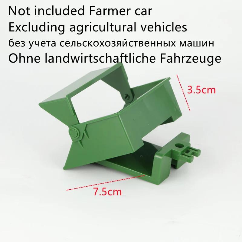 Dálkově ovládaný traktor RC Farmářský náklaďák Auto Přívěs 2.4G Farmářský simulátor Nákladní auto Miniaturní zemědělské vozidlo Hračky Model Děti Chlapec
