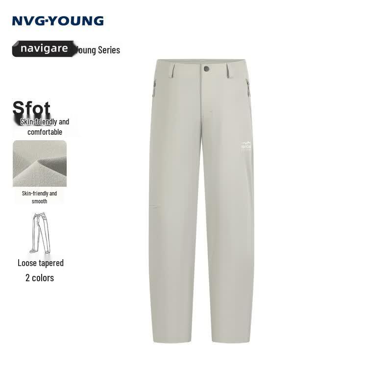 

NVG·YOUNG Men s Lightweight Tapered Casual Pants 35