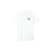 T Shirts Men's White Crew Neck Moderate (Unisex) T-Shirts FD6637 100