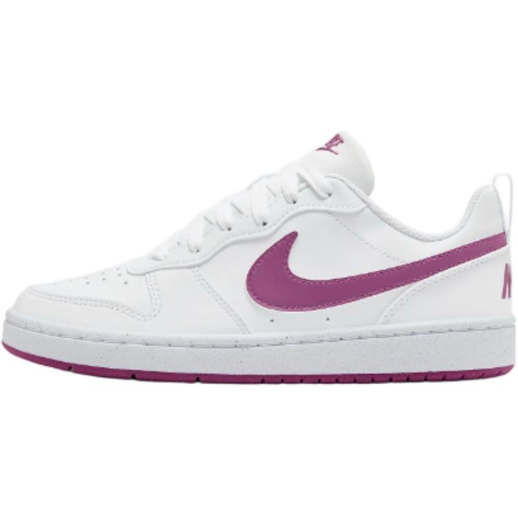 Nike Court Borough Low Recraft GS White Hot Fuchsia Big Kids DV5456-121 38