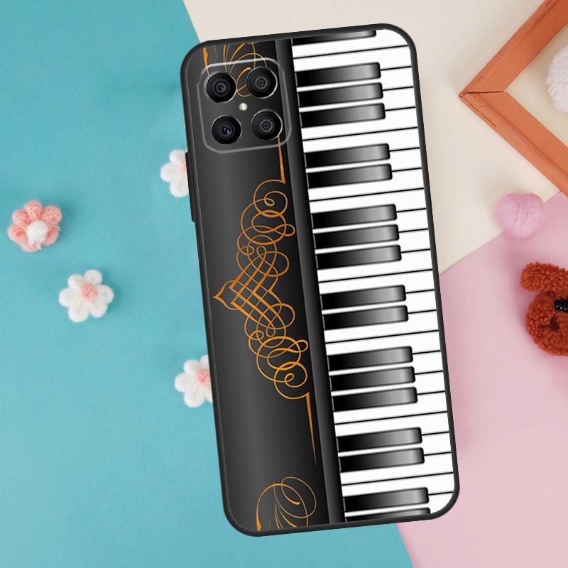 Klaviertasten Musikalisch Hülle Für Honor 200 Pro 50 70 90 X9a X8a X8 X9 X8b X9c X9b Honor Magic 7 5 6 Lite Pro Abdeckung