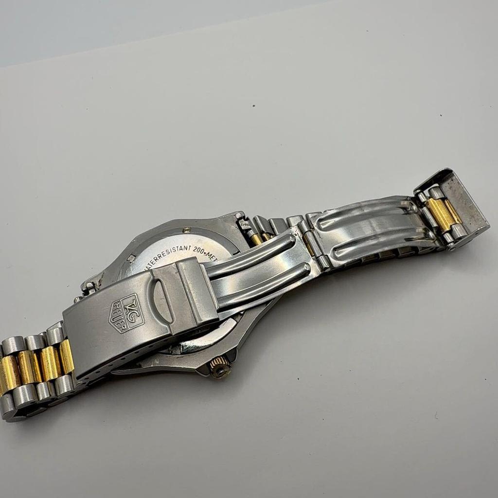 Used TAG HEUER Professional 935.406 Men's Watch / Wristwatch Working Item / Working [M332]