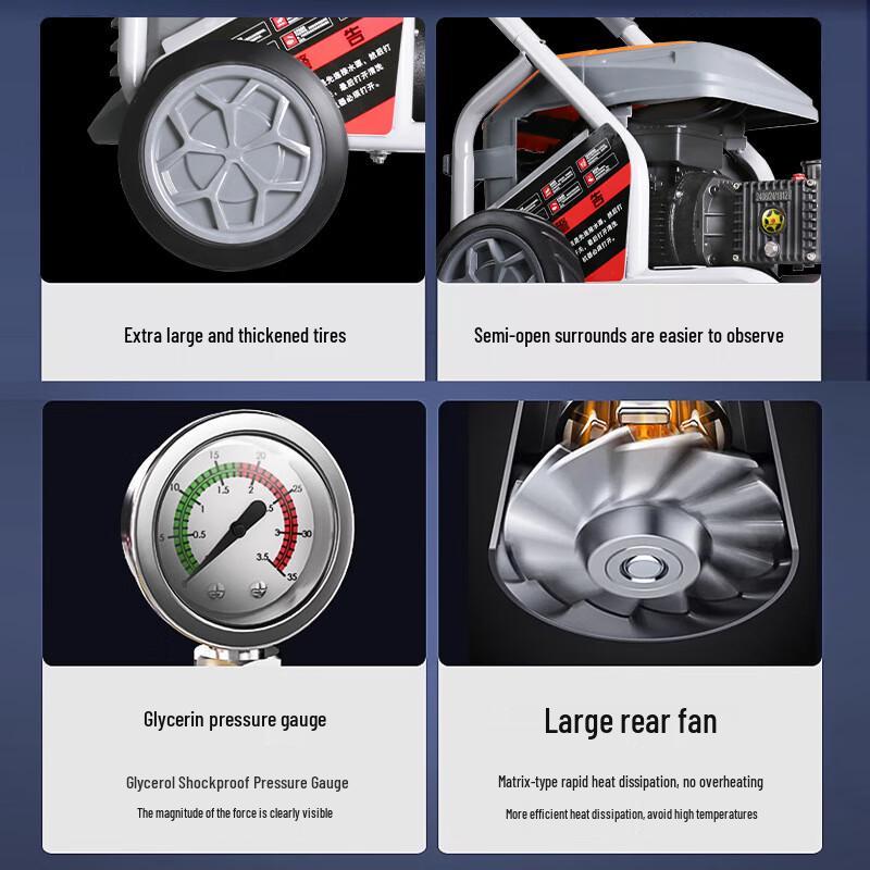 Black Cat Duke Commercial Automatic High-Pressure Washer CN plug (adapter included)